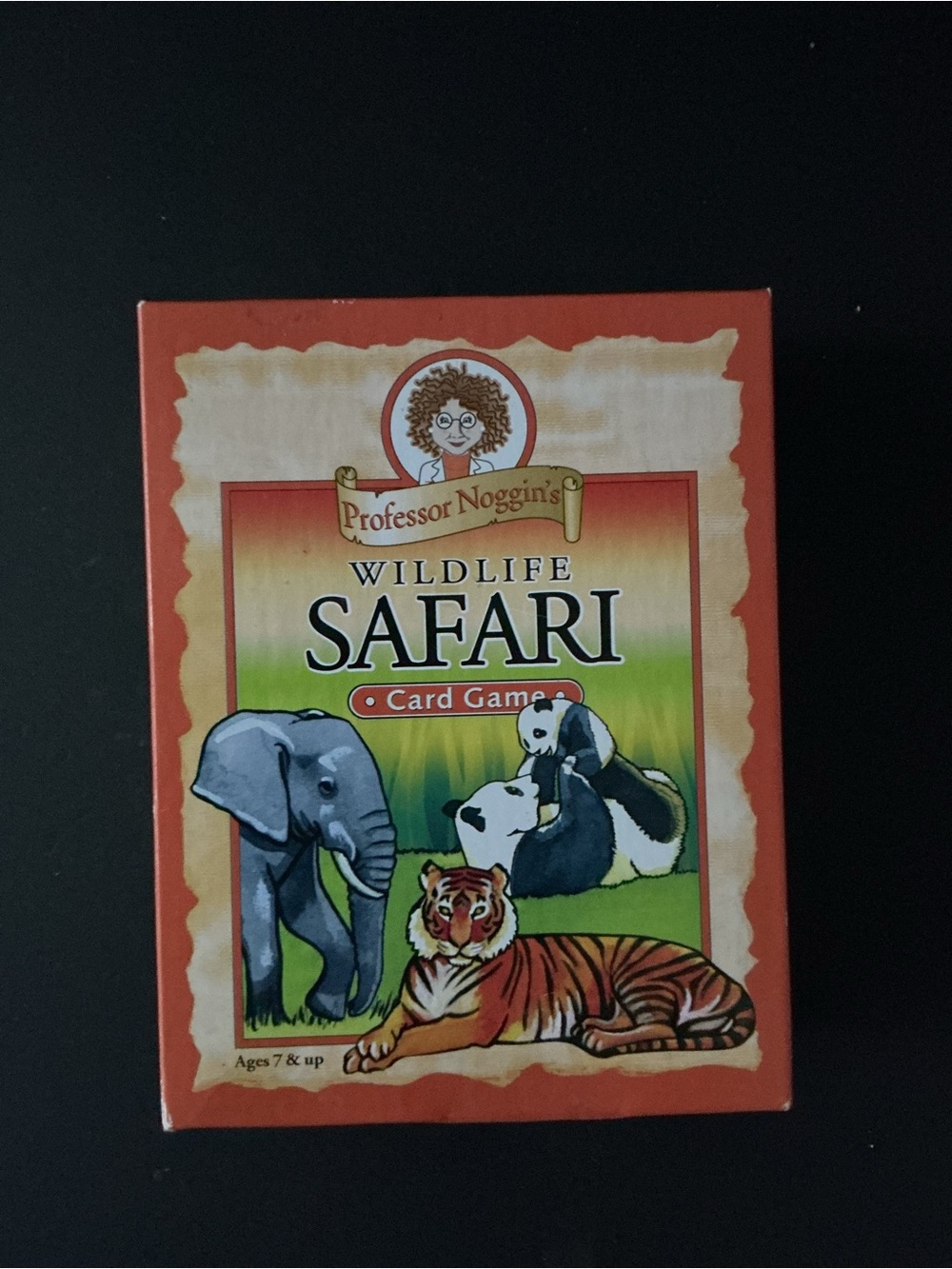 Wildlife Safari Card Game - Orange